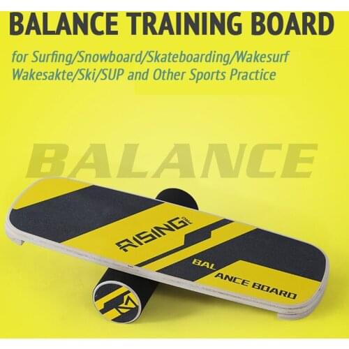 Balance Exercise Board Trainer Surfing Snow Skiing Core Muscle Training Strengthening Tool Fitness Snowboarding Gear Equipment