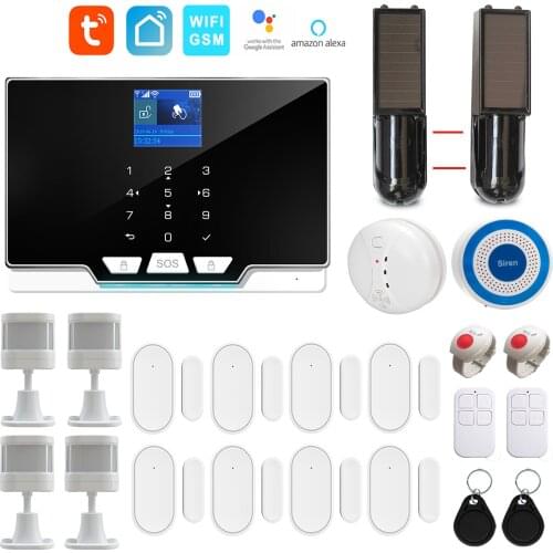 Tuya Smartlife Wireless WiFi GSM/GPRS Home Voice Alarm System Support Low Voltahe Alarm