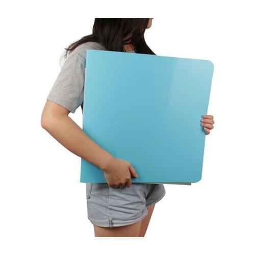 33*33cm Paper Organizer Booklet School PVC Bag Display Book Square Paper File Folder For School