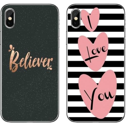 Always love you soft Transparent Phone Case For Huawei P30 P20 Pro P10 P9 P8 Lite Y5 Y6 Y7 Y9 P Smart Plus 2018 2019