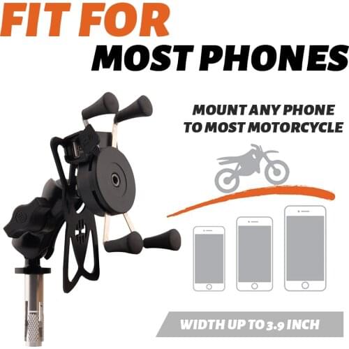 For HONDA CBR250R 10-15/ CBR300R 14-17 CBR 250R 300R GPS Phone Holder Motorcycle Accessories Navigation Mount Bracket Grip