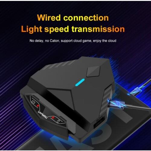 Plug And Paly Gamepad PUBG Mobile Bluetooth Controller Gaming Keyboard Mouse Converter For Android Phone Adapter For Android