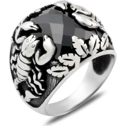 Silverlina Silver Scorpion Men 'S Ring