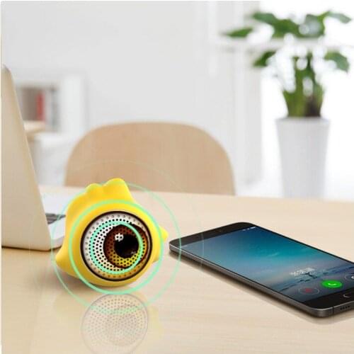 Little yellow chicken cute pet mini bluetooth speaker cartoon portable car speaker