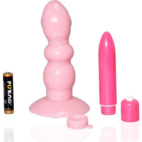 Powerful bullet vibrator Female anal plug Massage masturbation Fairy beads Vibrating Gspot Stimulation adult Sex Toys For Women