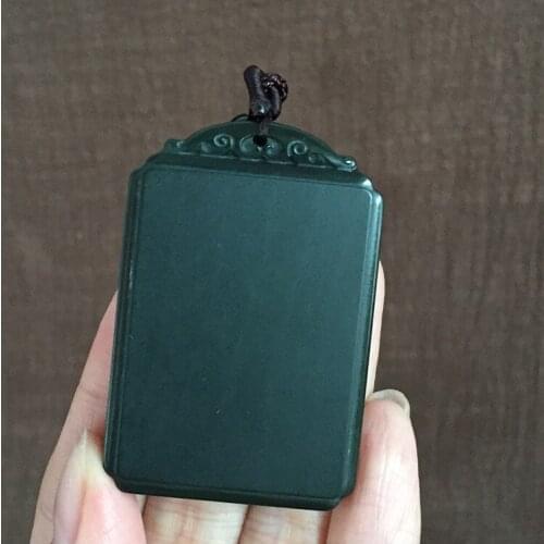 Natural Xinjiang Hetian jade jade stepping a level of fine and safe brand mens pendant jewelry hp91