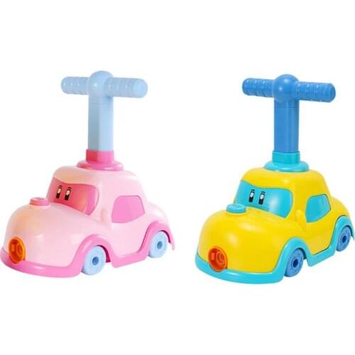 NEW Powered Balloon Puzzle Fun Education Inertia Air Power Balloon Car Cute Cartoon Toys Car Air Powered Race Car Toys for Kids