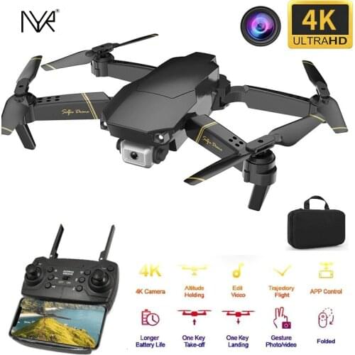 2020 New Drone GD89 WIFI FPV Drone with Wide Angle HD 4K 1080P Camera Height Hold Mode RC Foldable Quadcopter Gift for Kids