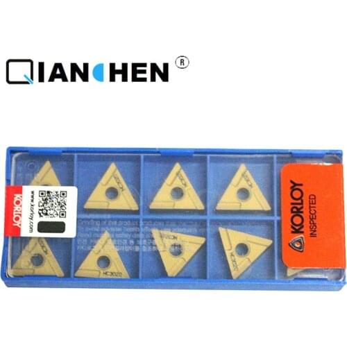Genuine Original Korea Korloy TNMX160404R NC3020 TNMX160404R NC3030 TNMX160404R NC3120 (10pcs/lot)internal Turning Tool Inserts