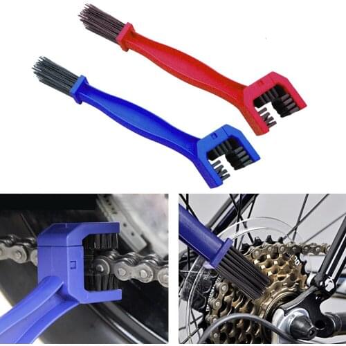 Plastic Cycling Motorcycle Bicycle Chain Clean Brush Gear Grunge Brush Cleaner FOR hornet cb600 yamaha mt 07 bmw r1200gs ktm exc