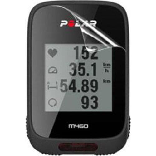 3pcs PET Clear Protective Film Guard For Polar M460 GPS Bike Computer Bycicle Riding Sport Screen Protector Cover Protection