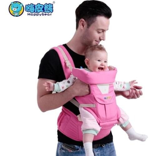 New Fashion Baby Carrier Hipseat Baby Backpack Ergonomic Carrier 5 in 1 Multifunctional Baby Wrap Slings for Babies