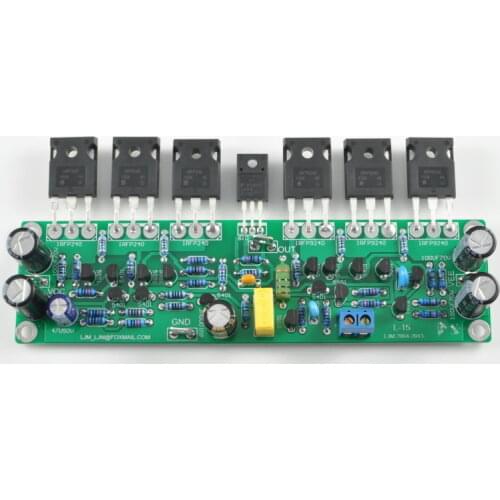 Assembled L15 MOSFET amplifier board 2-channel AMP ( IRFP240 IRFP9240) -YD