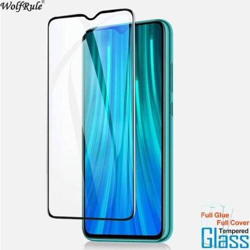 Glass For Xiaomi Redmi Note 8 Pro Screen Protector Full Glue Cover Tempered Glass For Xiaomi Redmi Note 8 Pro Glass Phone Film