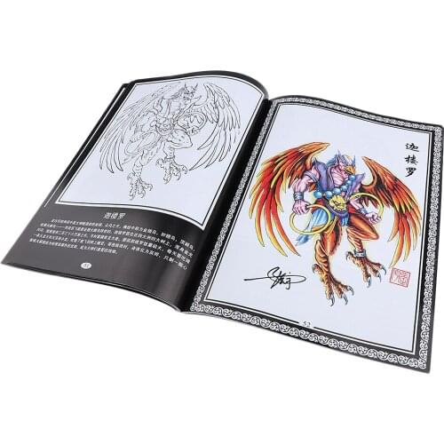 Tattoos Book Magazine Body Art Man/Animals/Plant Patterns Designs