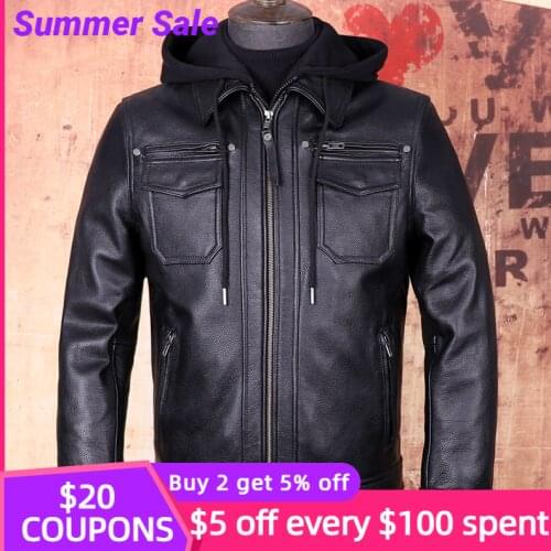 YELVIDSON Hooded Jackets For Men