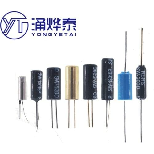 YYT 20PCS Highly sensitive gold-plated vibration ball switch SW520D 420D 200D 18010P 18015P 58010P