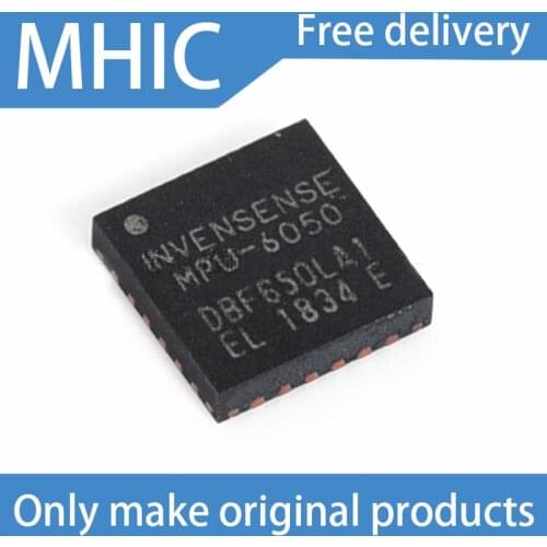 3PCS/LOT SMD MPU-6050 chip Gyroscope/Accelerometer 6-axis Programmable I2C QFN-24