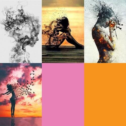 5D DIY Full Square Diamond Painting Beauty Portrait Diamond Embroidery Rhinestone Mosaic Home Decor Picture Cross Stitch Kit