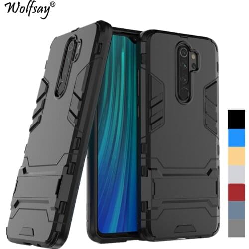 Redmi Note 8 Pro Case Shockproof Hybrid Stand Silicone Armor Back Case For Xiaomi Redmi Note 8 Pro Cover For Redmi Note 8 Pro