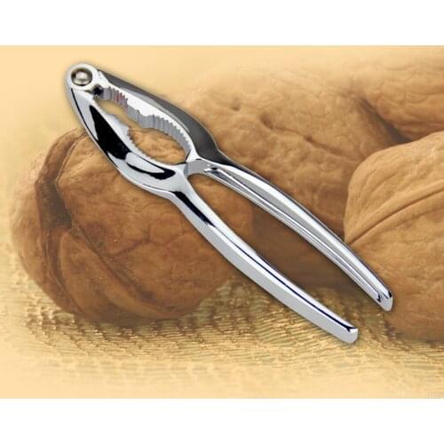 Zinc Alloy Quick Walnut Cracker Nutcracker Sheller Nut Metal Pecans Crab Opener Kitchen Tool
