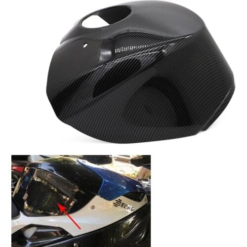 For BMW S1000RR s1000rr 2009-2018 Fuel Tank Cover Fairing kit Carbon Fiber S 1000 RR Protector Guard Twill glossy weave