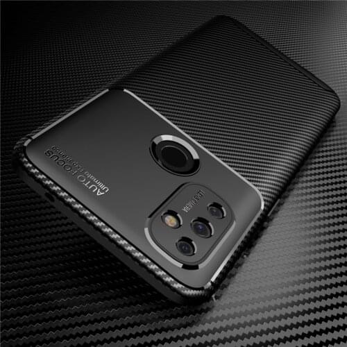 For OnePlus Nord N100 Case Bumper Silicone Slim Carbon Fiber Back Case For OnePlus Nord N100 Cover For OnePlus Nord N100 N10 5G