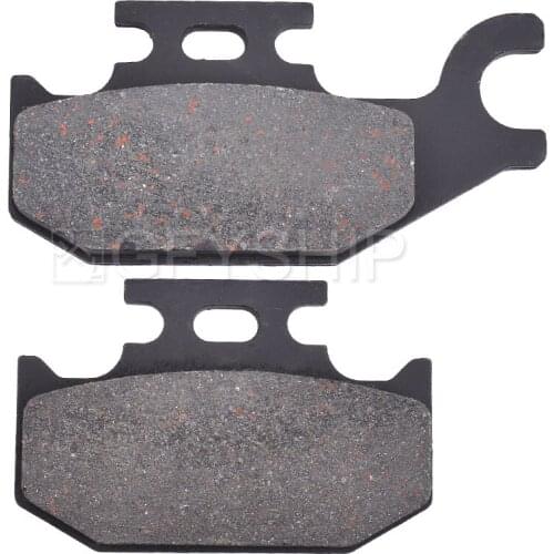For YAMAHA YFM 400 Kodiak 2WD A 2000-2001 YFM 400 FA Kodiak Auto 4x4 2005 2006 Motorcycle Front Rear Brake Pads Brake Disks