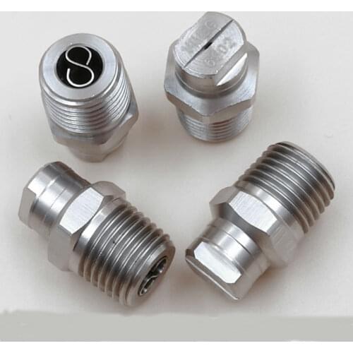 1/4" MEG High pressure road sweeper spray nozzle,MEG Stainless steel flat fan spray nozzle