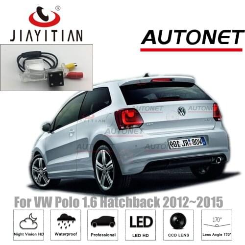 JiaYiTian Rear View Camera For Volkswagen VW Polo Hatchback 9n3 2012~2015 HD CCD Night Vision Reverse Backup Parking camera