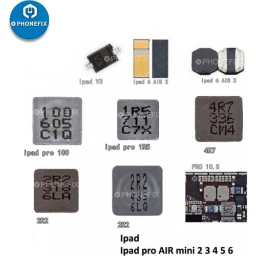5/10pcs Backlight Control IC 8556 5662 Boost Diode Coil for IPad 5 6 Mini 4 Pro Air 2 Tablet PC Backlight IC Chip Set