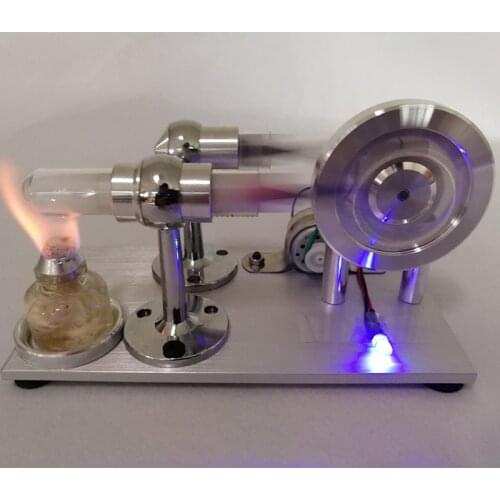Stirling Engine Model External Combustion Generator Birthday Gift Engine Steam Engine Mini