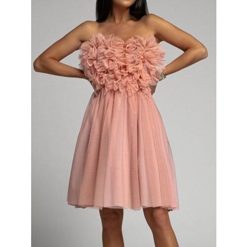 Fashion Elegant Bowknot Lady Party Long Dress Sexy Polka Dot Lace Mesh Sheer Beach Dress Women Summer Off Shoulder Ruffle Dress