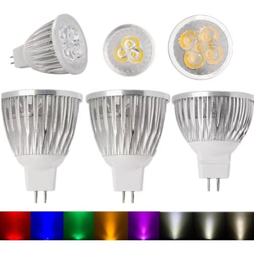 MR16 low voltage 12V highlight lamp cup pin lamp holder 3W 4W 5W led lamp cup car aluminum spotlight lamp holder