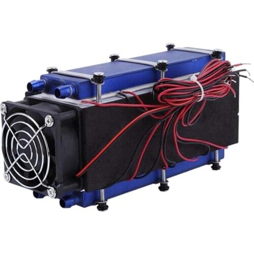 Semiconductor Cooler DC 12V MAX 48A 576W 8 Chip DIY Refrigerator for Industrial Equipment/Pet Bed/Small Space Cooling