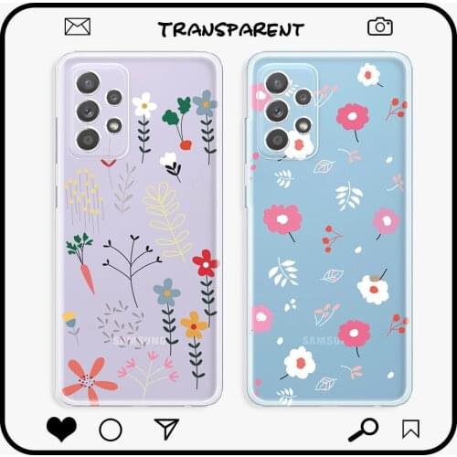 For Samsung Galaxy A52 Case Transparent Case For Samsung A52 a52 Clear Soft Back Cover on Galaxy A52 Protective Phone Shell Capa