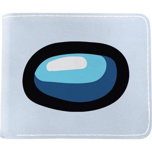 Anime Cartoon Game Crewmate Impostor Wallet With Card Holder Coin Pocket WM