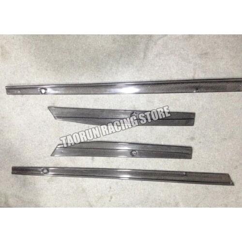 MK7 Carbon Fiber Side Bumper Extension Skirt for Volkswagon Golf 7 7.5 MK7 & MK7.5 R-line & R & GT-i Model 15 - 19