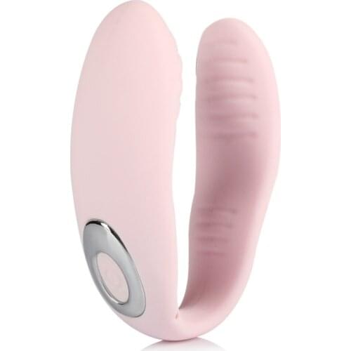 10 Speed U Type Waterproof Charging Vibrator Anal Plug G Spot Vagina Clitoris Stimulator Adult Sex Toys For Couple Women