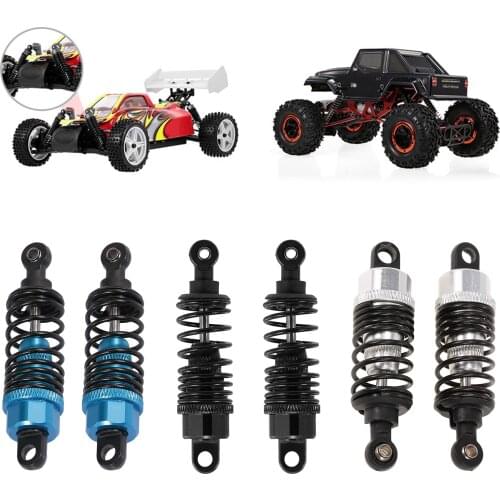 2pcs RC Car Shock Absorber Assembled Spring Damper for 1/10 RC Car Truck Parts