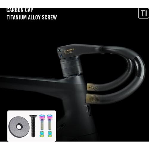 Free Shipping ALANERA Gravel Handlebar carbon fiber Exotropism 28.6mm/31.8mm integrated bicycle carbon road bike handle