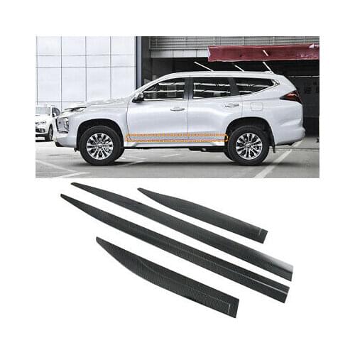 4* Side Door Body Molding Cover Trim For Mitsubishi Montero / Pajero Sport 16-20