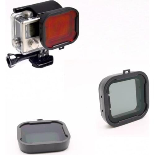 Gopro Accessories Dive Filter grey Underwater Diving Lens Filtro for GoPro Hero 3+/ 4