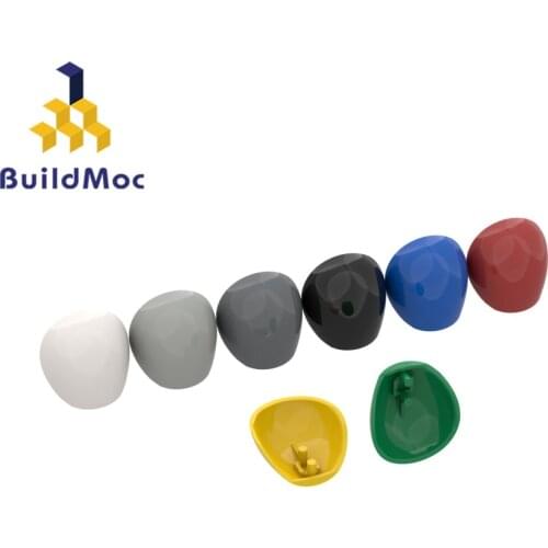 BuildMOC 21560 4 x 1.9 x 3.9 large armor, round, smooth For Building Blocks Parts DIY Construction C