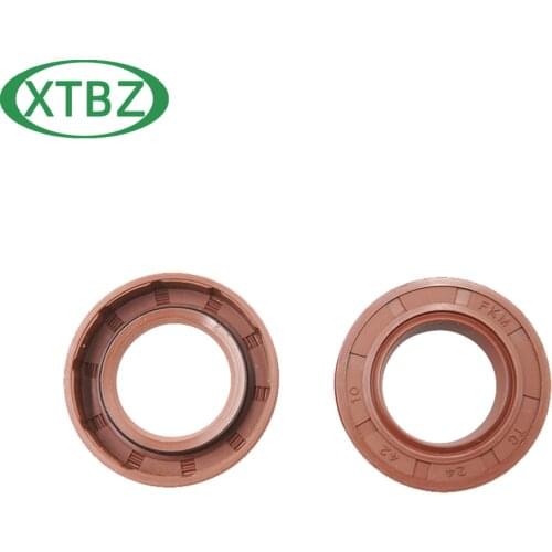 FKM Oil Seal Rotary Shaft TC-25*35*36*37*38*40*41*42*45*46*47*48*50*52*55*60*62*65*72*80*4/5/6/7/8/10/12 Double Lip Tc oil seal