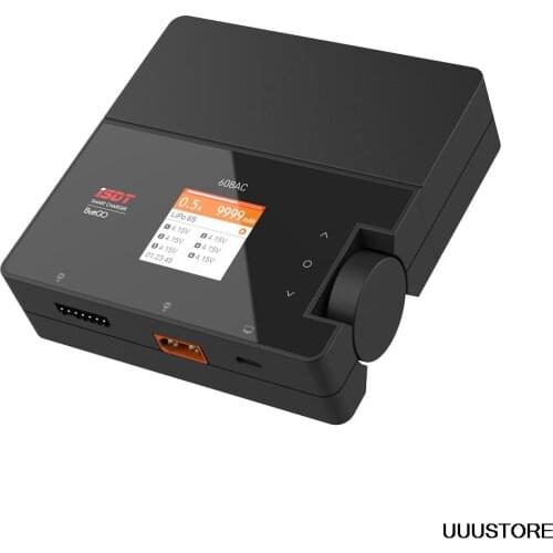 ISDT 608AC AC 60W DC 200W 8A BattGo Smart Battery Charger Discharger with Detachable Power Supply