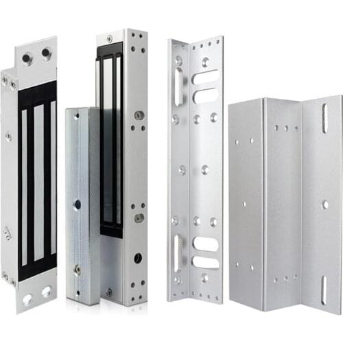 Magnetic Electric Lock Electromagnetic Door Lock DC 12V Single Door Lock Holding Force 280KG For Door Access Control System