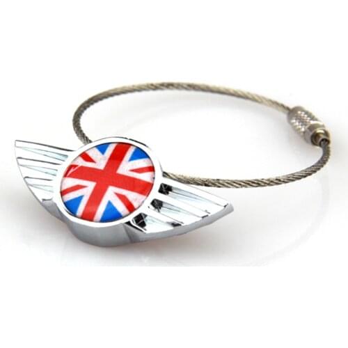 Key Chain Keyring Keychain Key Metal For BMW Mini Cooper Clubman Countryman Hatchback Convertible Coupe