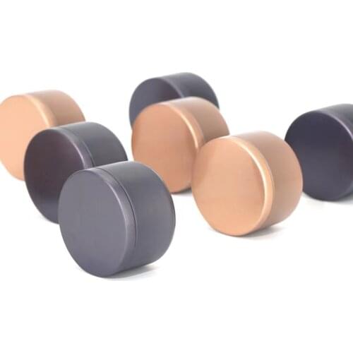 Mini Tea Caddy Aluminum Storage Boxes Sealed Coffee Powder Cans Candy Container Portable Candy Boxes Universal Packaging Box