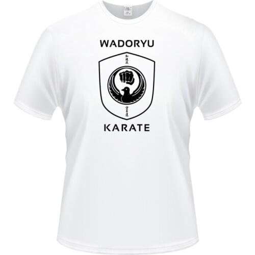 All Sizes & Colours wadoryu# karate Print Fashion T-Shirt Men High Quality Cotton O-Neck Short Sleeve T Shirts Male Top Tees